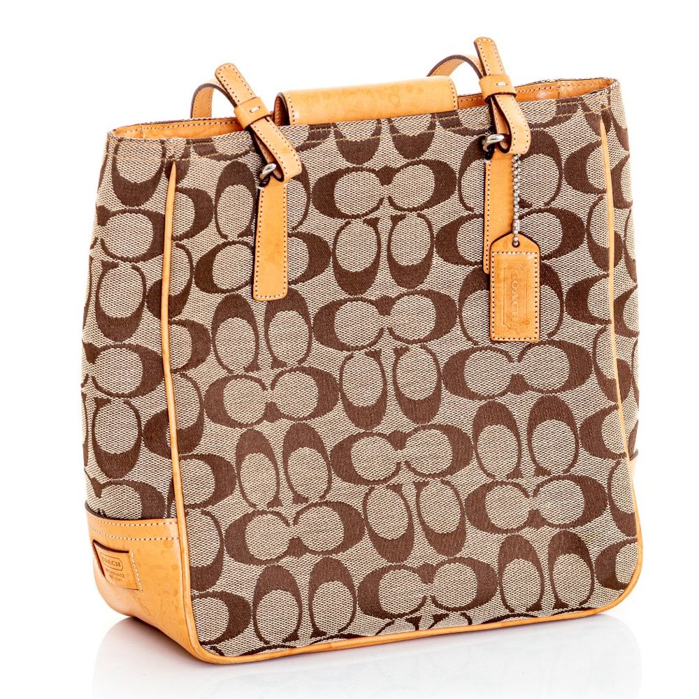COACH Signature Canvas Medium Bag